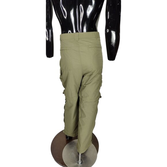 REI Men's Green Cargo Ankle Zip Convertible Utility Cargo Pants Size XL … - Picture 5 of 9